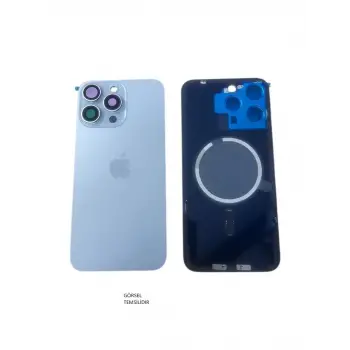 iPhone 15 PRO MAX Arka Pil Kapağı FULL NFC li Lens