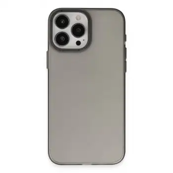 iPhone 15 Pro Max Kılıf Modos Metal Kapak - Siyah