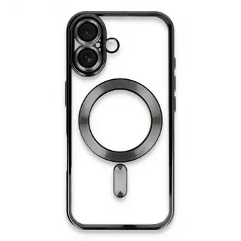 iPhone 16 Kılıf Kross Magneticsafe Kapak - Siyah