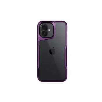 iPhone 16 Plus Kılıf Boyi Silikon Kapak - Derin Mor