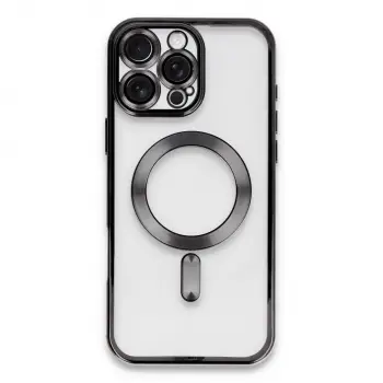 iPhone 16 Pro Kılıf Kross Magneticsafe Kapak - Siyah
