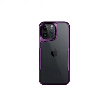 iPhone 16 Pro Max Kılıf Boyi Silikon Kapak - Derin Mor