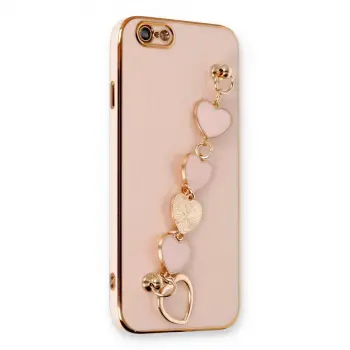 iPhone 6 Kılıf Esila Silikon - Pudra