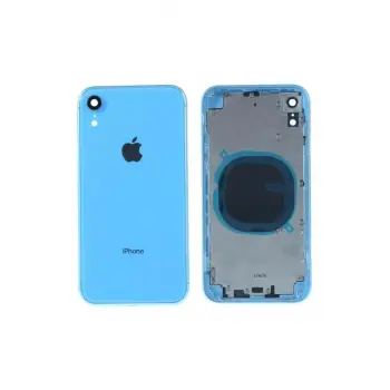 Iphone Xr A Kalite Boş Kasa Arka Kapak Mavi