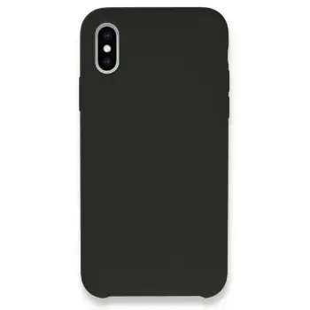 iPhone XS Max Kılıf Lansman Legant Silikon - Siyah