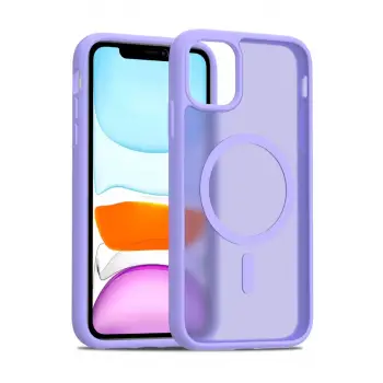 Joko Apple iPhone 11 Jota Magsafe Kapak - Lila