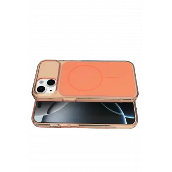 Joko Apple iPhone 14 Bruma Magsafe Kapak - Turuncu