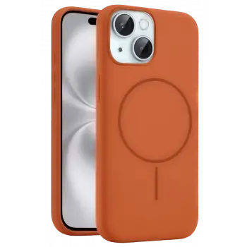 Joko Apple iPhone 14 Kılıf Jully Magsafe Kapak - Turuncu