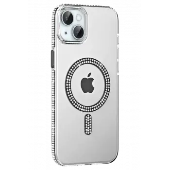 Joko Apple iPhone 14 Move Taşlı Magsafe Kapak - Siyah