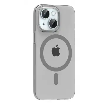 Joko Apple iPhone 14 PC Blank Magsafe Kapak - Natural Grey