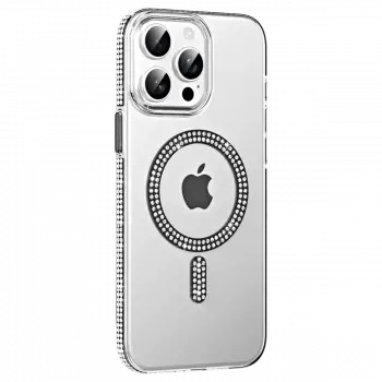 Joko Apple iPhone 14 Pro Max Move Taşlı Magsafe Kapak - Siyah