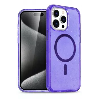 Joko Apple iPhone 14 Pro Max Star Magsafe Kapak - Mor