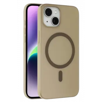 Joko Apple iPhone 14 Tuna PC Slim Magsafe Kapak - Titan Gri