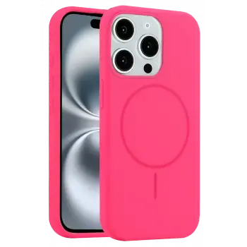 Joko Apple iPhone 15 Pro Max Kılıf Jully Magsafe Kapak - Pembe