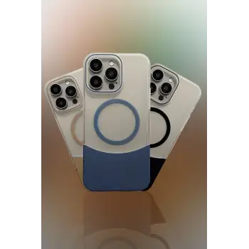 Joko Apple iPhone 15 Pro Max Velar Magsafe Kapak - Lacivert