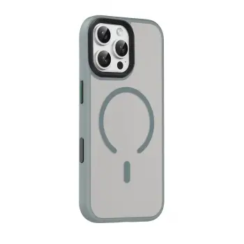 Joko Apple iPhone 16 Pro Max Megane Magsafe Kapak - Titan Gri