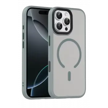 Joko Apple iPhone 16 Pro Max Megane Magsafe Kapak - Titan Gri
