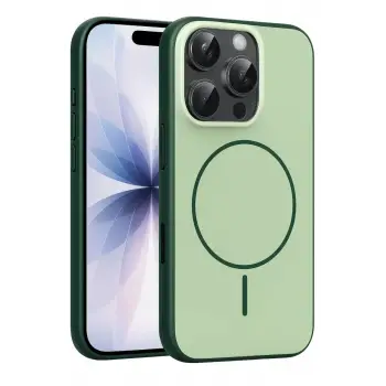 Joko Apple iPhone 16 Pro Max Neva Magsafe Kapak - Koyu Yeşil