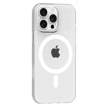 Joko Apple iPhone 16 Pro Max PC Blank Magsafe Kapak - Şeffaf