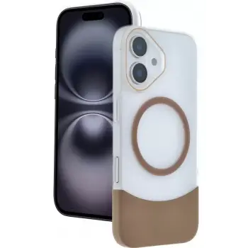 Joko Apple iPhone 16 Velar Magsafe Kapak - Çöl Titanyum