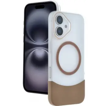 Joko Apple iPhone 16 Velar Magsafe Kapak - Çöl Titanyum
