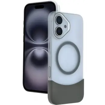 Joko Apple iPhone 16 Velar Magsafe Kapak - Natural Grey
