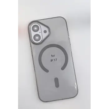 Joko Apple iPhone 17 PC Blank Magsafe Kapak - Natural Grey