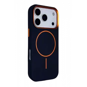 Joko Apple iPhone 17 Pro Luno Deri Magsafe Kapak - Mavi