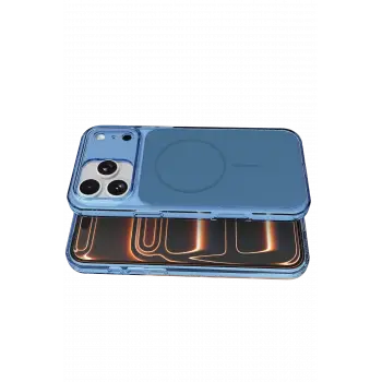 Joko Apple iPhone 17 Pro Max Bruma Magsafe Kapak - Mavi