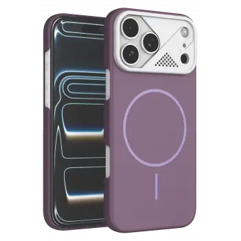 Joko Apple iPhone 17 Pro Max Export Magsafe Kapak - Mor