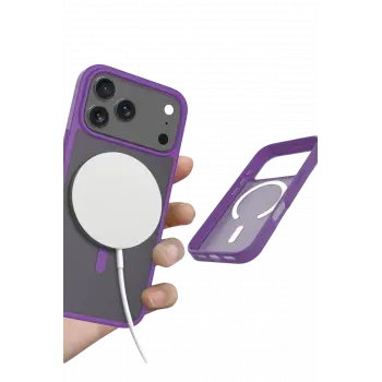 Joko Apple iPhone 17 Pro Max Jota Magsafe Kapak - Derin Mor