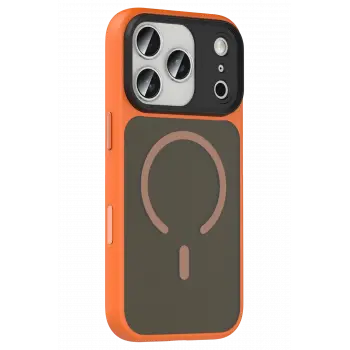 Joko Apple iPhone 17 Pro Max Megane Magsafe Kapak - Turuncu
