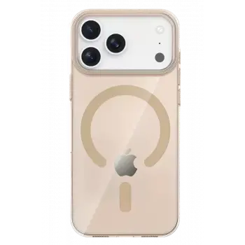 Joko Apple iPhone 17 Pro PC Blank Magsafe Kapak - Çöl Titanyum