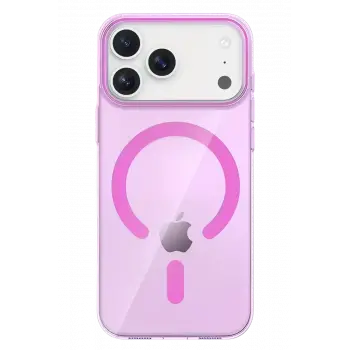 Joko Apple iPhone 17 Pro PC Blank Magsafe Kapak - Pembe