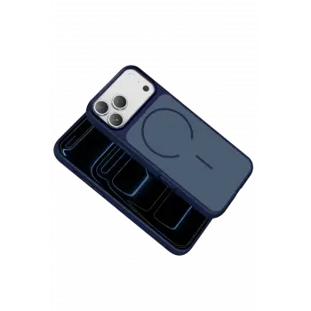 Joko Apple iPhone 17 Pro Rush Magsafe Kapak - Mavi