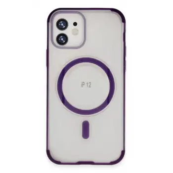 Joko iPhone 12 Hilton Magsafe Kapak - Derin Mor