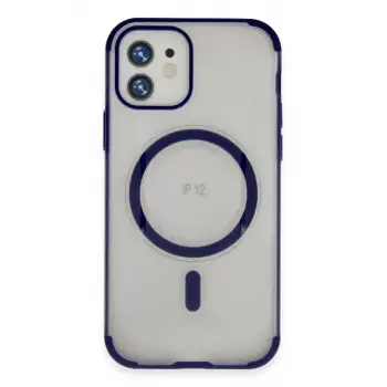 Joko Apple iPhone 12 Hilton Magsafe Kapak - Lacivert