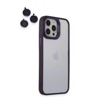 Joko Apple iPhone 14 Pro Kılıf Roblox Lens Standlı Kapak - Mor