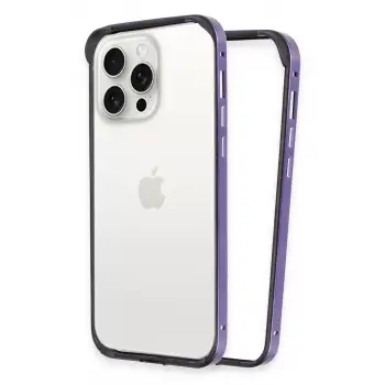 Joko Apple iPhone 14 Pro Land Bumper Koruma Kapak - Derin Mor