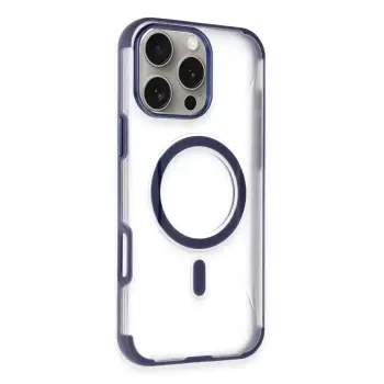 Joko Apple iPhone 14 Pro Max Hilton Magsafe Kapak - Lacivert