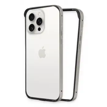 Joko Apple iPhone 14 Pro Max Land Bumper Koruma Kapak - Titan Gri