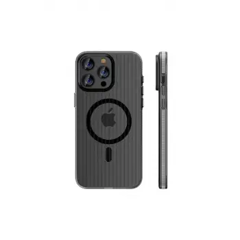 Joko Apple iPhone 14 Pro Max Line Magsafe Kapak - Gri