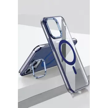 Joko Apple iPhone 15 Pro Drop Magsafe Kapak - Lacivert
