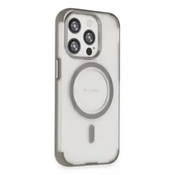 Joko Apple iPhone 15 Pro Hilton Magsafe Kapak - Titan Gri