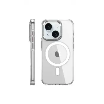 Joko Apple iPhone 15 Pro Kılıf Crystal Magsafe Kapak - Şeffaf