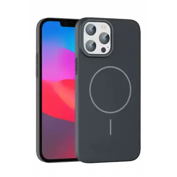 Joko Apple iPhone 15 Pro Max Broş Magsafe Kapak - Füme