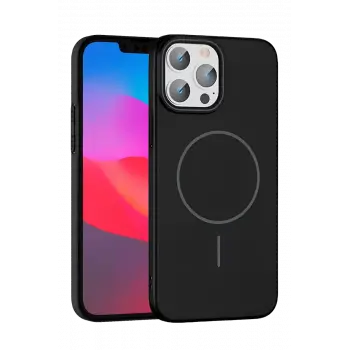 Joko Apple iPhone 15 Pro Max Broş Magsafe Kapak - Siyah