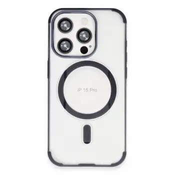 Joko Apple iPhone 15 Pro Max Hilton Magsafe Kapak - Lacivert