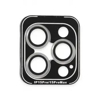 Joko Apple iPhone 15 Pro Max PVD Metal Kamera Lens - Gümüş