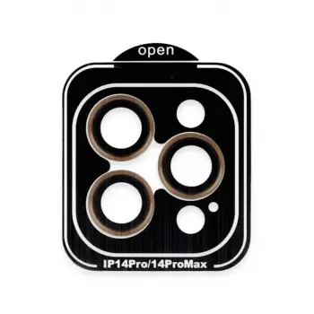 Joko Apple iPhone 15 Pro Max PVD Metal Kamera Lens - Turuncu